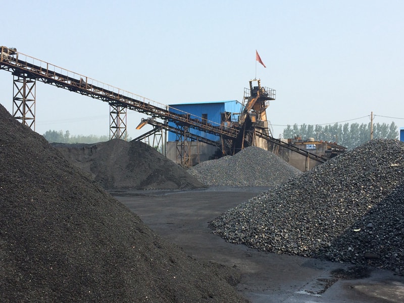 Coal washing machines also require clean production